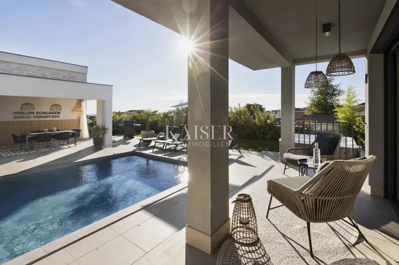 Istria - Poreč, luxury sea view villa with pool and sauna – 2
