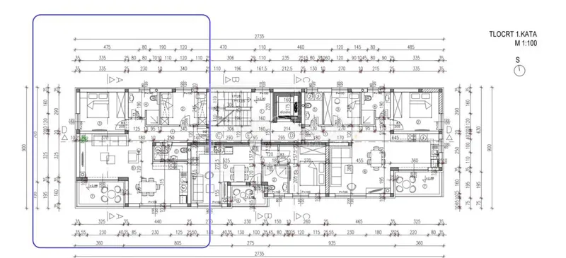 Tar, modern apartment on the 1st floor – 2