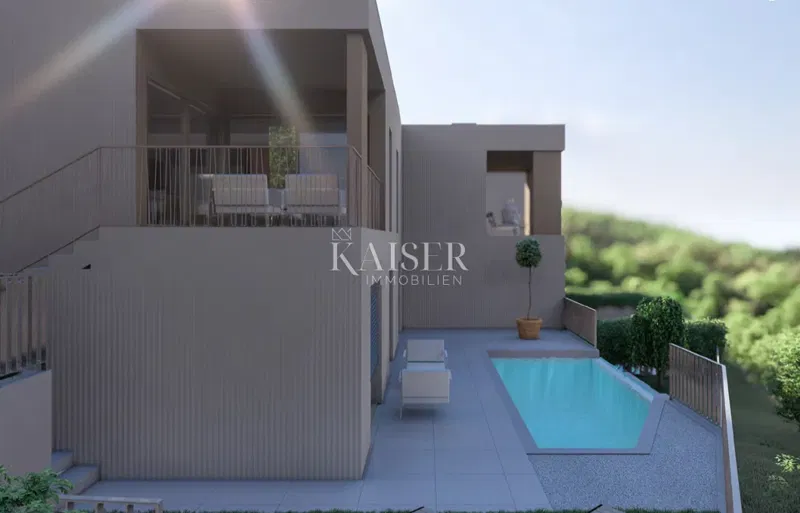 Kostrena, Glavani - three-bedroom apartment with swimming pool and garden in a new building – 3