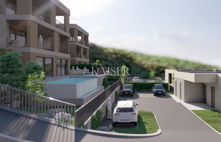 Kostrena, Glavani - three-bedroom apartment with swimming pool in a modern new building – 2