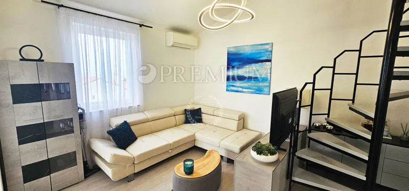 Malinska, namješteni apartman s panoramskim pogledom na more! – 3