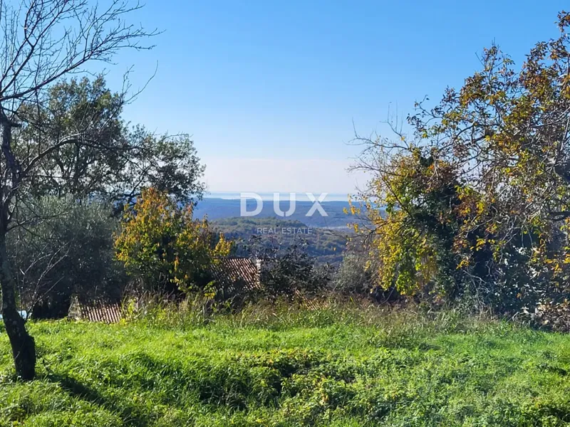 ISTRIA, GROŽNJAN - Building land with open views of the sea and the surrounding area – 2
