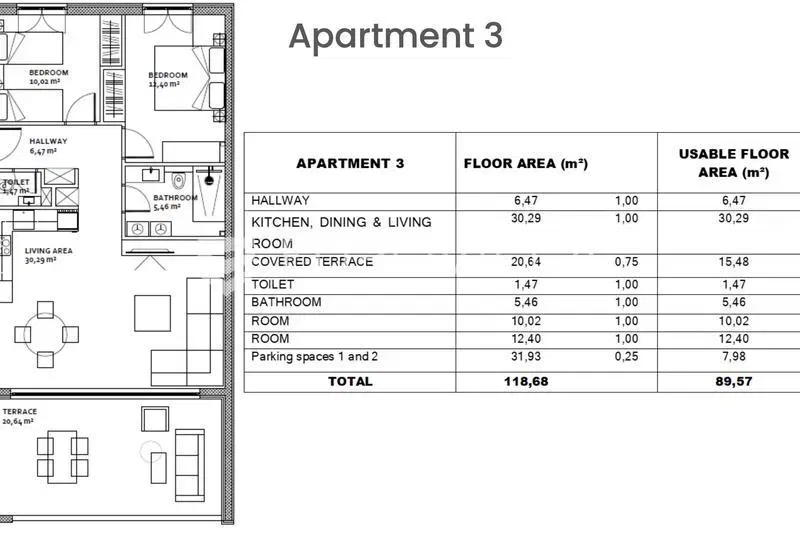 Zadar, Zaton, luxury apartment first row to the sea – 3