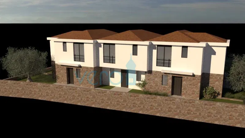 Njivice, isola di Krk, nuova costruzione, moderna casa a schiera, piscina, vendita – 3