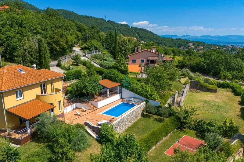 Opatija, surroundings, comfortable holiday house with a beautiful sea view, for sale – 2