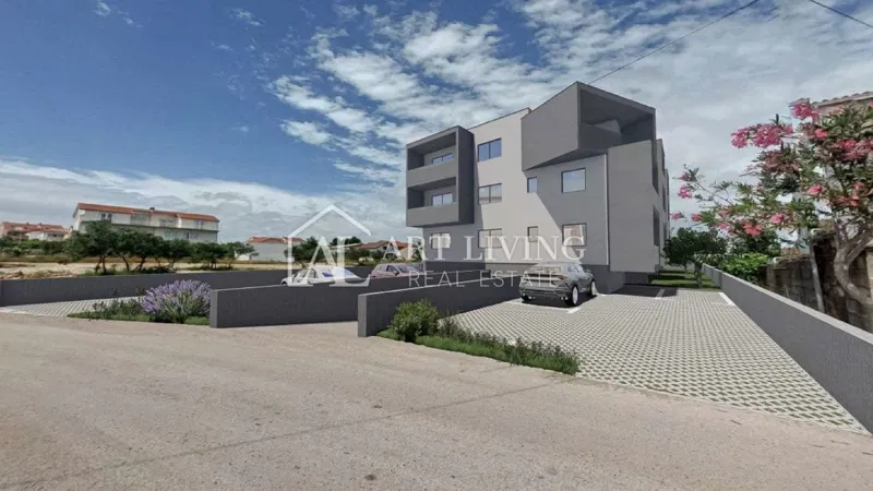 Vodice -atraktivan dvosoban stan u novogradnji, 71.39m2, TOP lokacija – 2