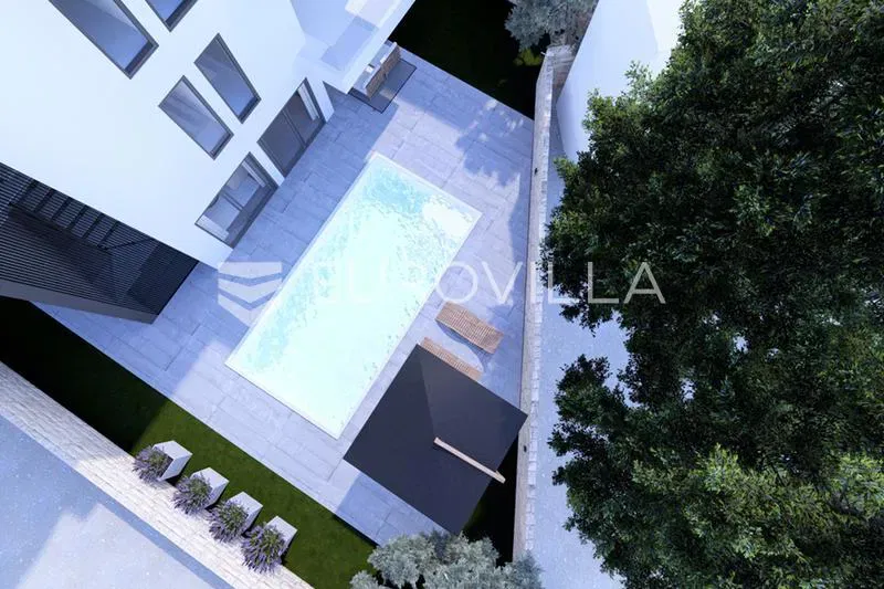 Zadar, Petrčane, luxury apartment with swimming pool and garden 30m from the sea – 2