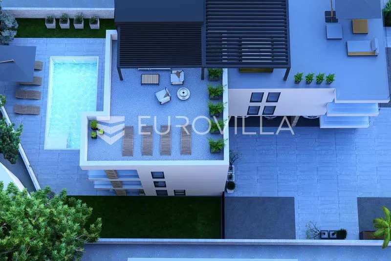 Zadar, Petrčane, luxury apartment with swimming pool and garden 30m from the sea – 3