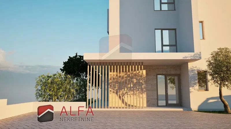 Croatia, Vodice – new two-level apartment for sale, swimming pool, garden, sea view – 3