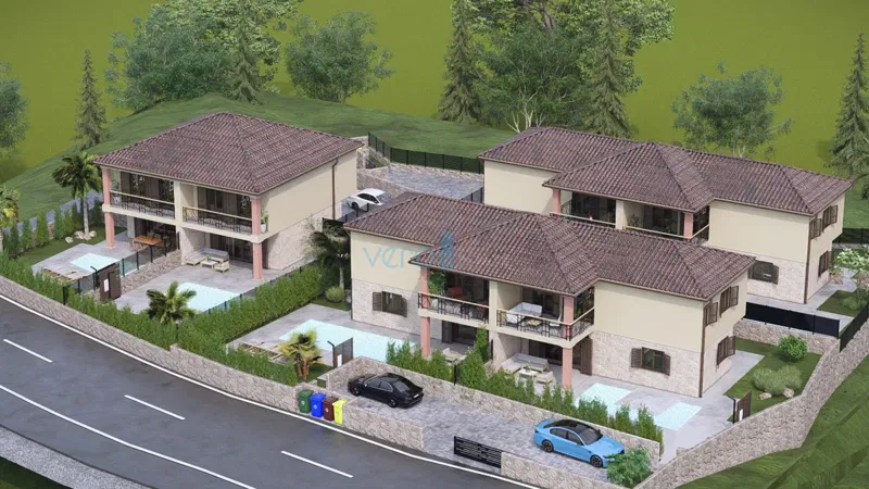 City of Krk, surroundings, building land 716 m2, building permit with project, view, for sale – 3