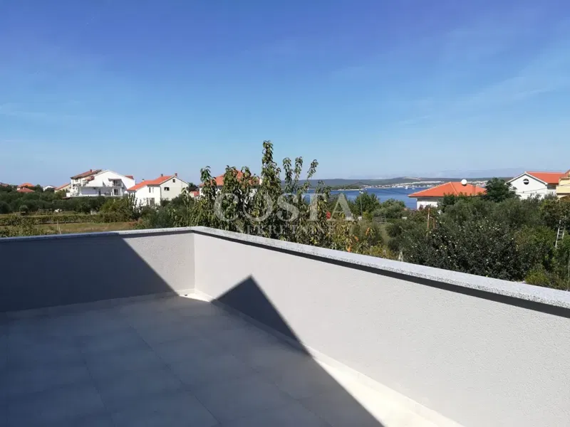 OTOK PAŠMAN, TKON - Novoizgrađena kuća 70 m od mora