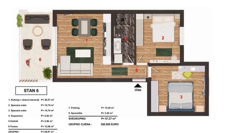 Apartment Šibenik – 3