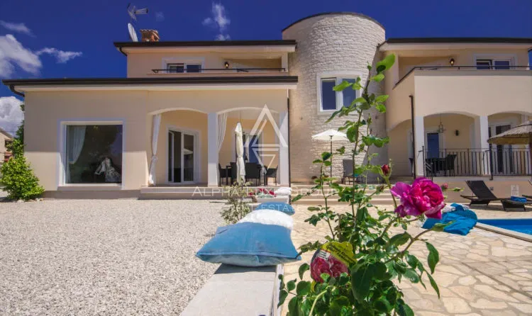 Istria, Poreč: Villa with panoramic sea view – 3