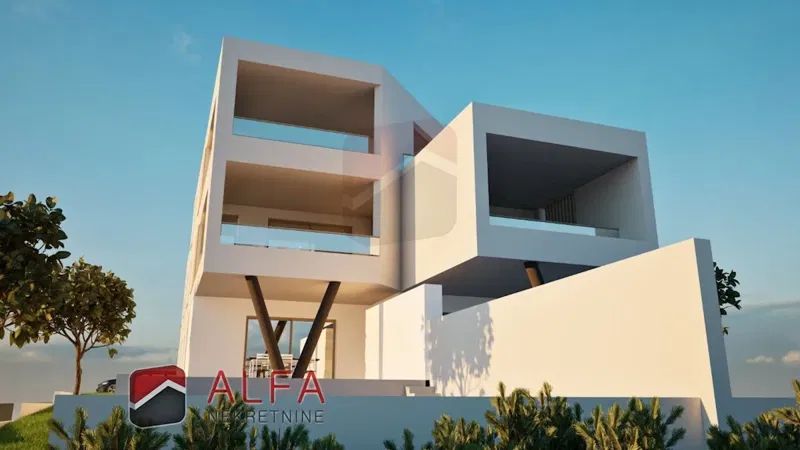 Croatia, Vodice – new ground-floor apartment for sale, with private pool and garden – 2