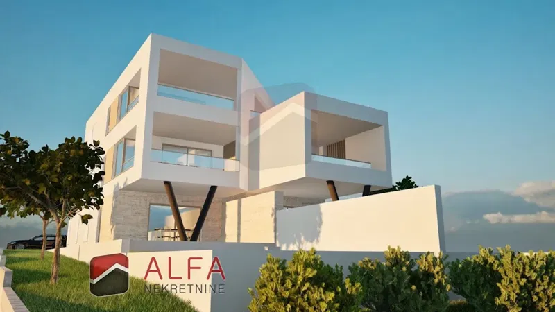 Croazia, Vodice, nuovo appartamento in vendita, primo piano, vista mare – 2