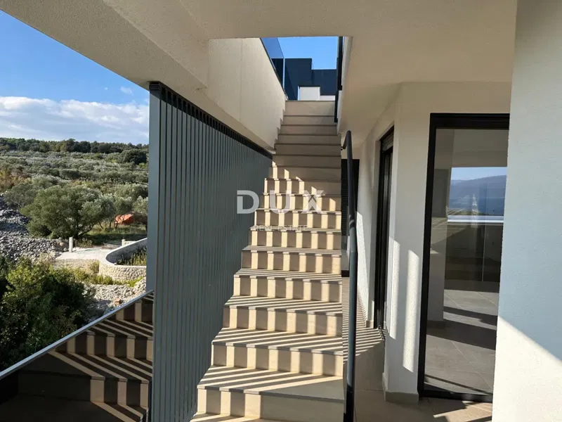 CITTÀ DI KRK, CENTRO - Attico a due piani con piscina e vista panoramica – 3