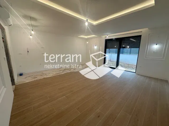 Istria, Pola, Štinjan, appartamento 66,23m2, piano terra, 1 camera da letto + soggiorno con angolo cottura, giardino 100m2, NUOVO, #vendita – 2
