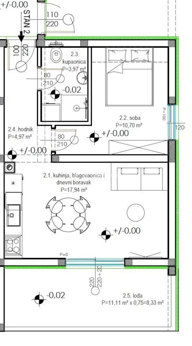 Zadar, Diklovac: Exclusive Penthouse with Sea View! – 2
