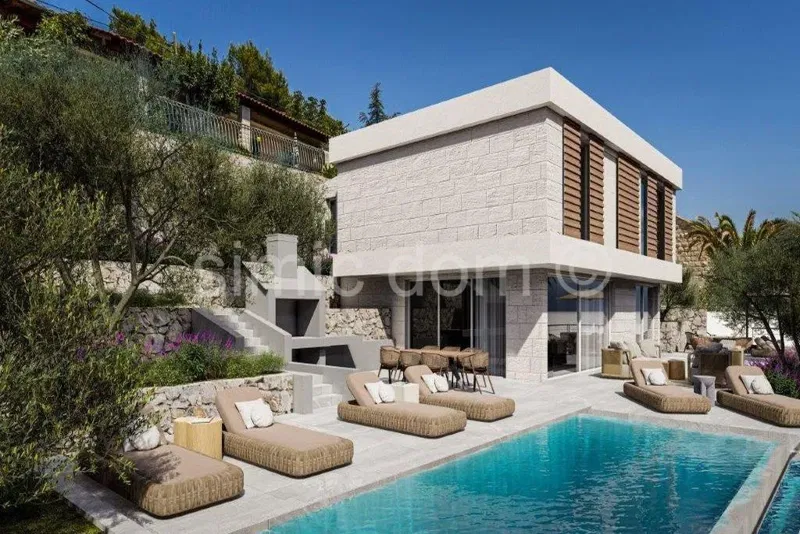 Luxury villa in the first row to the sea, Brac – 2
