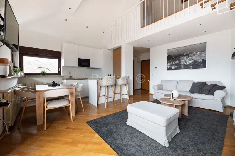 Rent, Zagreb, Maksimir – three-room apartment in a house, 71.87 m², on the second floor. – 2