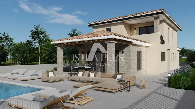 Istria, Parenzo 6 km - Bellissima villa in stile mediterraneo con piscina, posizione molto tranquilla - in una strada senza uscita ai margini di un'area edificabile!! – 2
