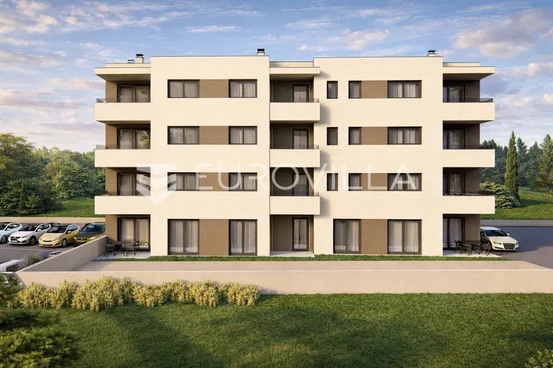Istria, Tar, two-bedroom apartment with terrace on the 3rd floor 61.58 m² - sea view 2 parking – 2