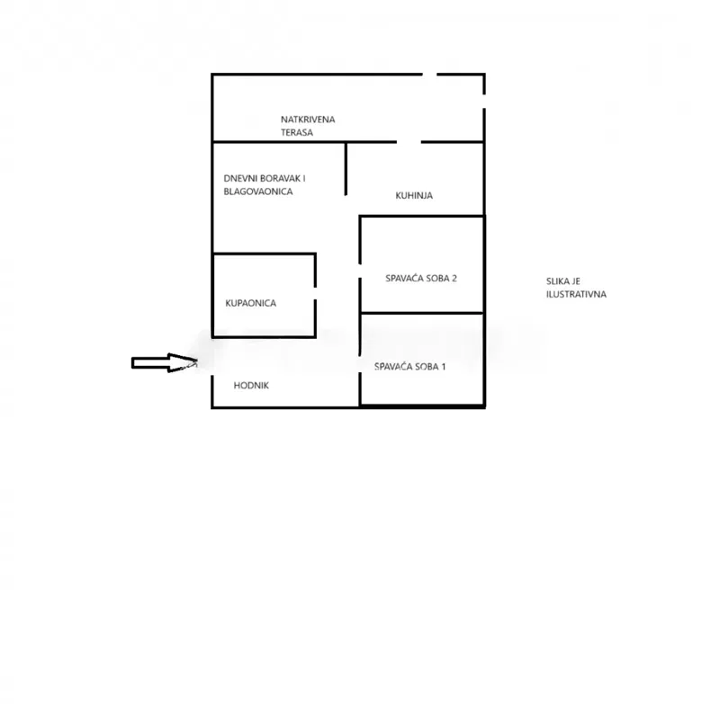 Flat Medulin, 61,28m2 – 3