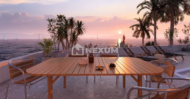 Luxury Penthouse 134 m² + 123 m² Terrace, First Row to the Sea – Okrug Gornji – 2
