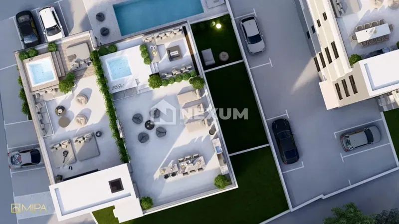 Two-Bedroom Penthouse on the Third Floor with Rooftop Terrace, 63m² + 70m², Okrug Gornji – 3