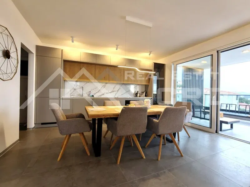 Ciovo properties – Penthouse with a roof terrace and stunning sea views, in an exclusive new development, for sale – 3