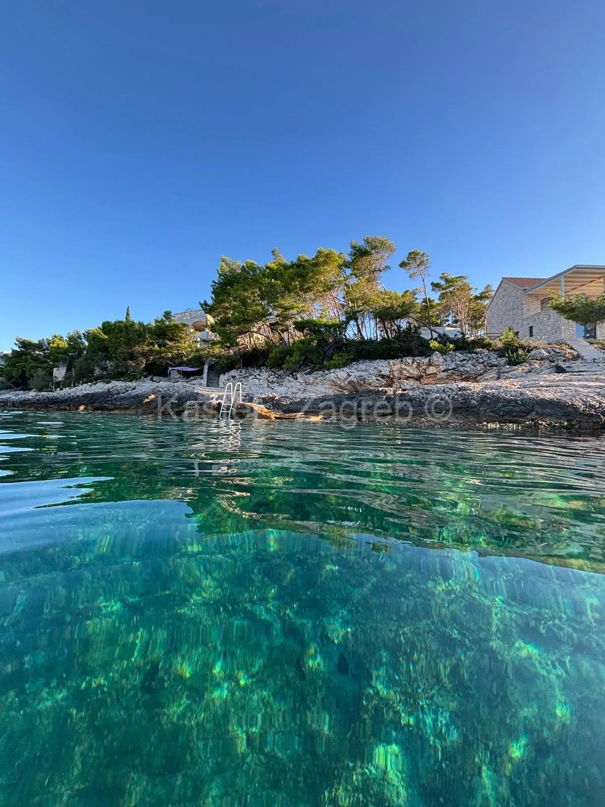 Otok Korčula, Vela Luka, Triporte, građ. zemljište za 2 vile, 800m2