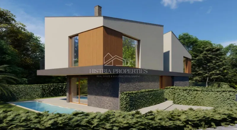 A house with a striking architectural design in an authentic Istrian location – 2