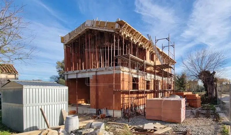 Sveti Lovreč area, new building, detached house – 2