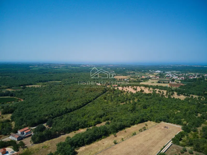 Terreno di forma regolare con vista mare vicino a Parenzo – 2