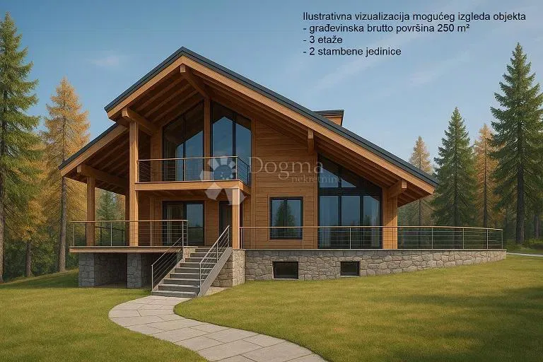 Építési telek Vrata, Fužine, 10.000m2 – 3