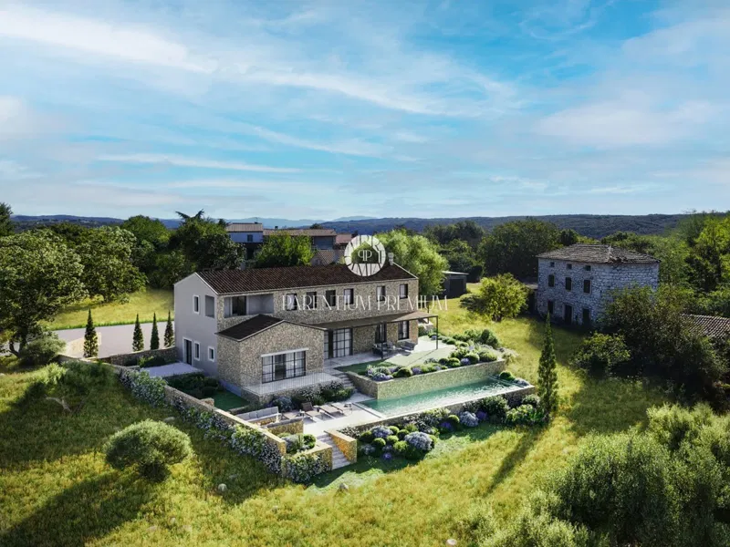 Esclusiva villa rustica con piscina e vista mare – 2