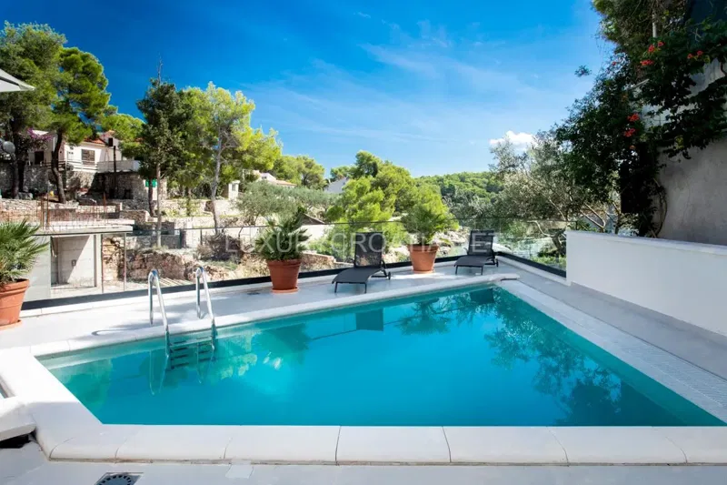New seafront villa with pool for sale Brac island Croatia – 2