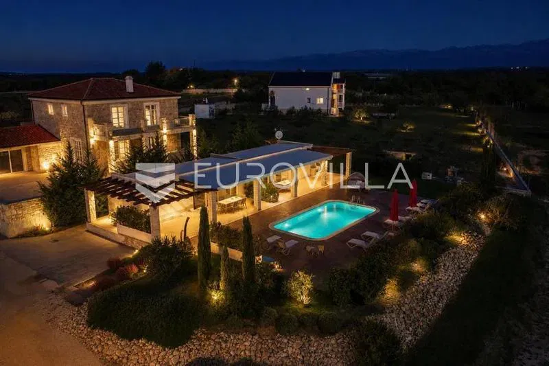 Zadar, Žerava - Modern 162 m² Prefabricated House with a Heated Pool and Two Residential Units – 3