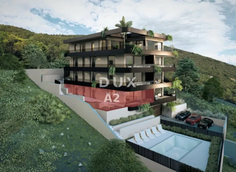 OPATIJA, IČIĆI - Elegáns apartman saját kerttel és panorámával – 3