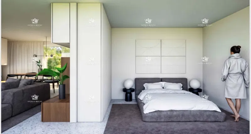 Istria, Valica, apartment 88m2, 3 bedrooms + living room, 2 parking spaces – 3