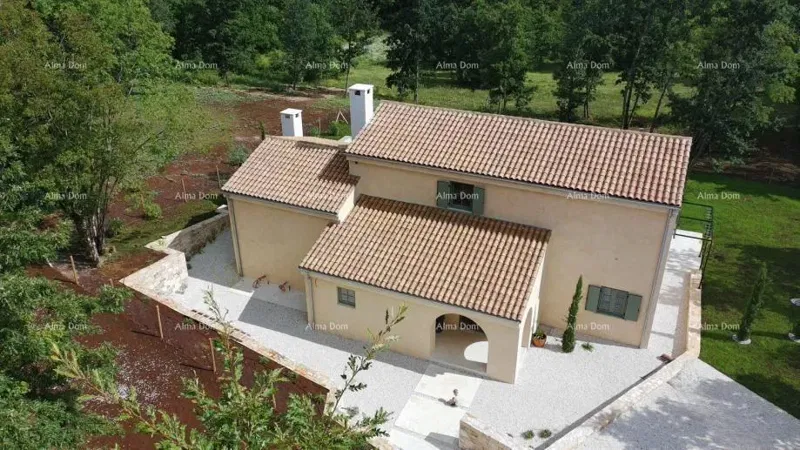 Gračišće, nuova villa costruita in stile mediterraneo – 2
