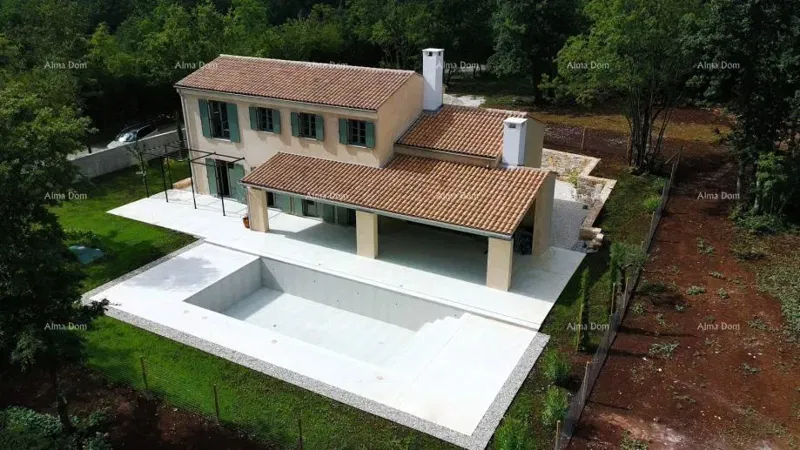 Gračišće, nuova villa costruita in stile mediterraneo – 3