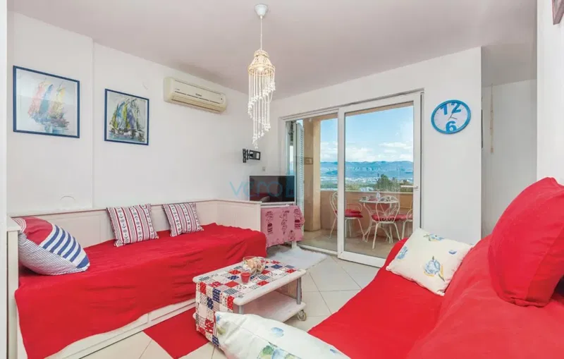 Čižići, island of Krk, two-story apartment 83 m2 with sea view, for sale, for rent – 2