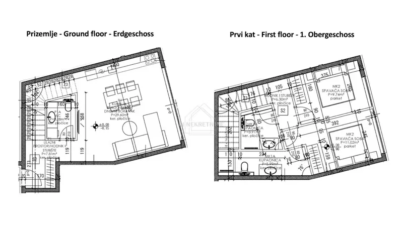 FIRST ROW to the Sea – Two-Bedroom Duplex Apartment! – 3