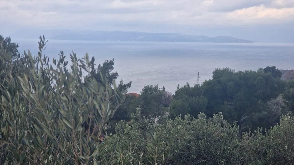 Građevinsko zemljište s pogledom na more PODGORA