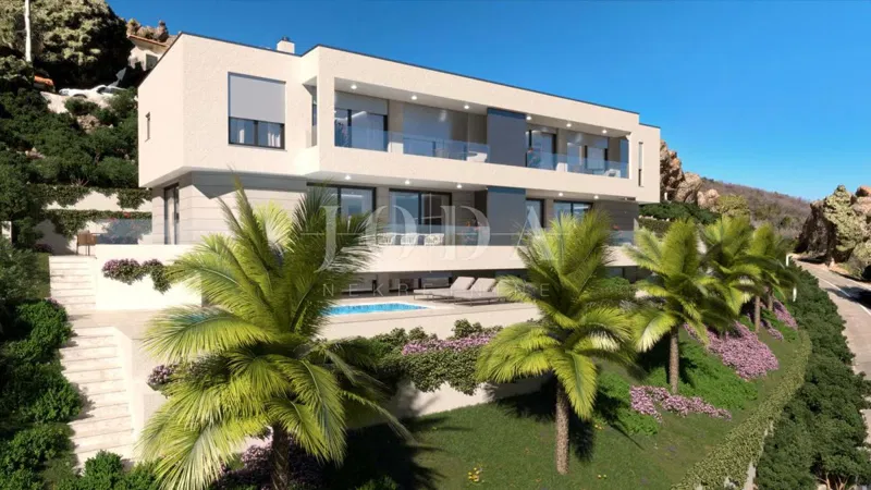 Mošćenička Draga - Ekskluzivni stan s bazenom i wellness sadržajima