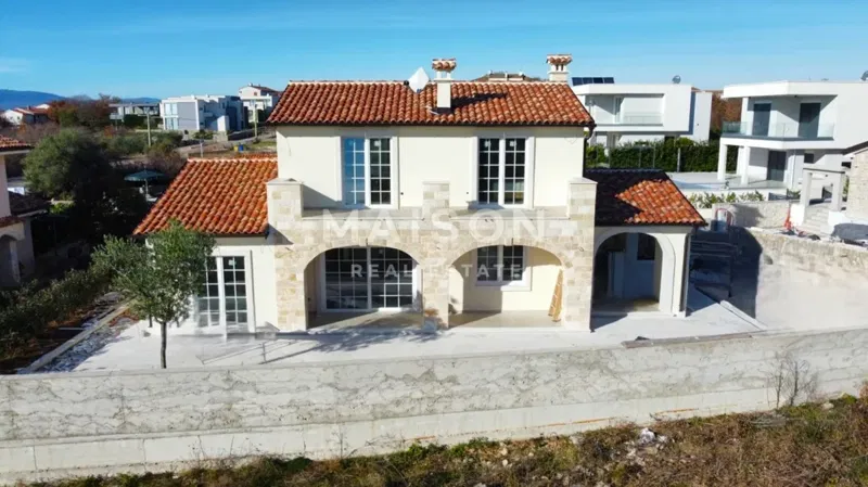 Mediterranean villa with pool near Krk – sea view – 3