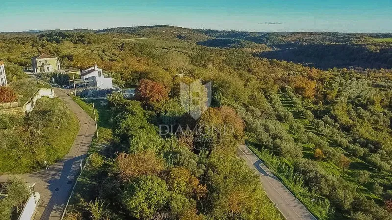 Buje, beautiful land plot of 903 m2 with sea view! – 3