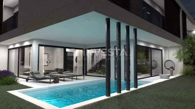 Fažana, villa with sea view, heated pool – 3