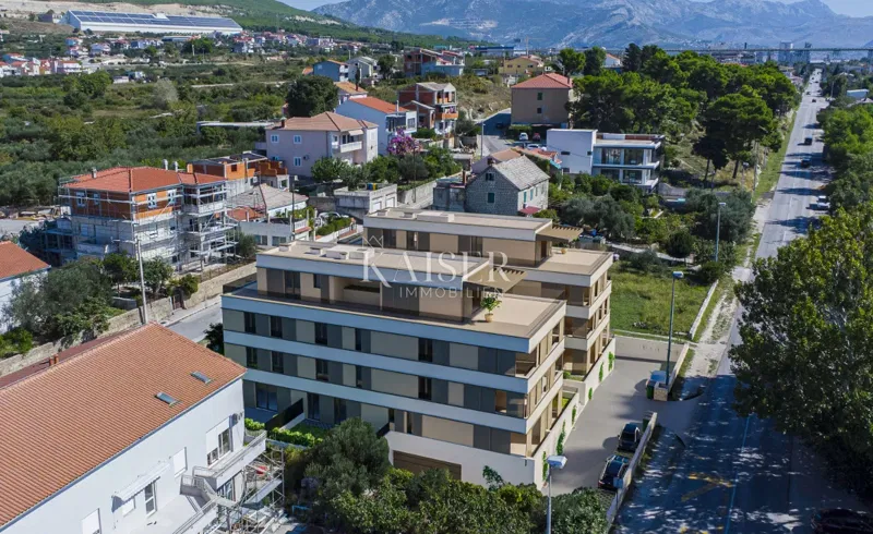 Kaštel Sućurac, Split - Luxus három hálószobás apartman S4 tengerre néző kilátással, első sor a tengertől – 2